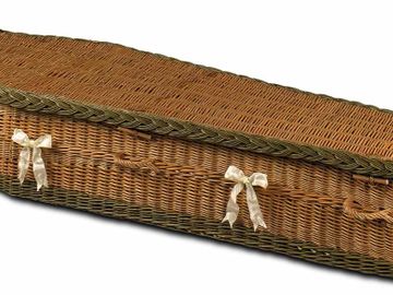 Willow funeral coffin Hull