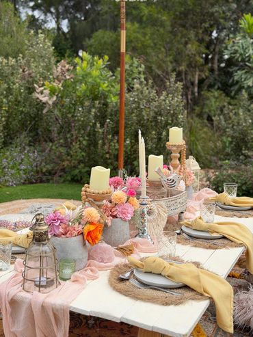 Pop up picnic in the park