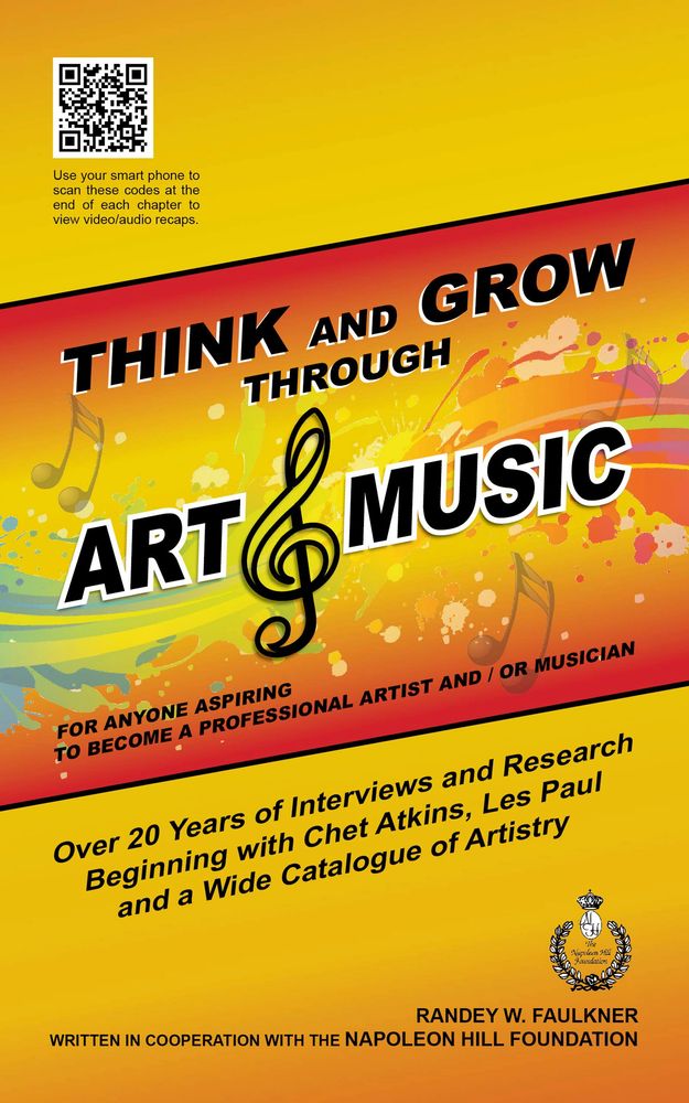 think and grow through art and music book cover