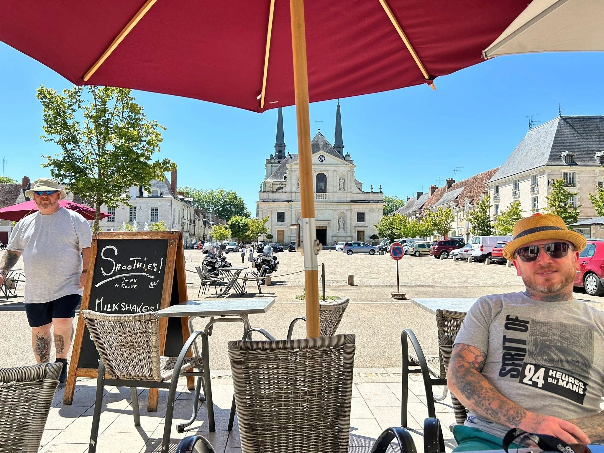 Coffee break in Richelieu