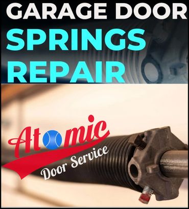 Broken springs are never ideal. We always recommend professional spring replacement.