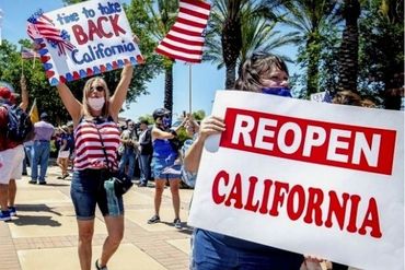 To save America, liberty-loving Californians are fighting to save California from the tyrants.