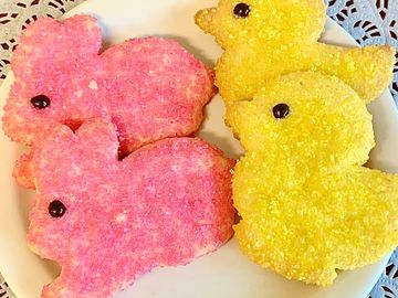 Butter Cookies decorated with sugar
