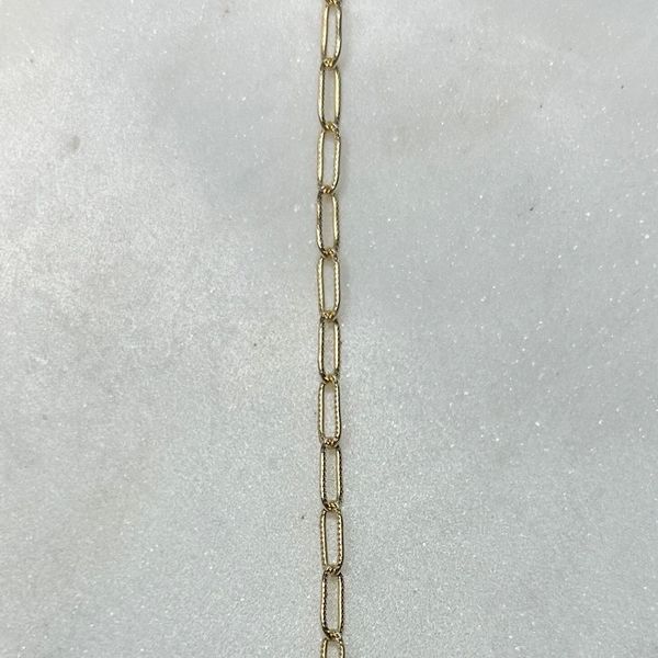 Gold Textured Paperclip