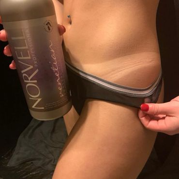 Norvell tan lines