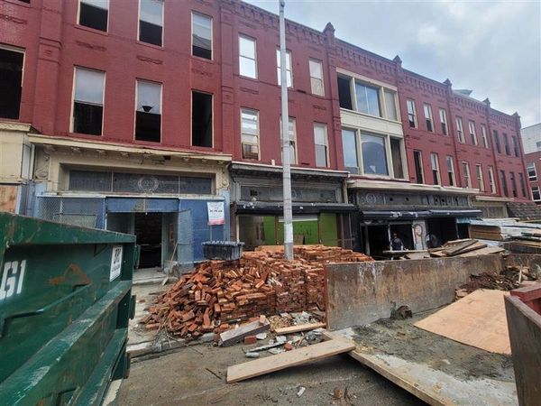 Phoenix on Park before it's restoration. Street view.