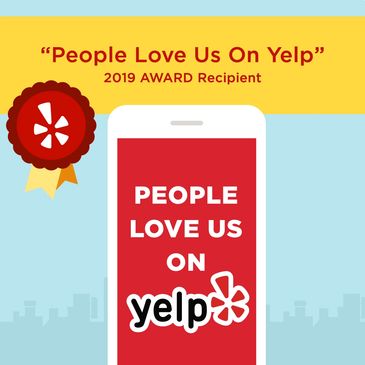 "People Love Us On Yelp" 2019 Award Recipient