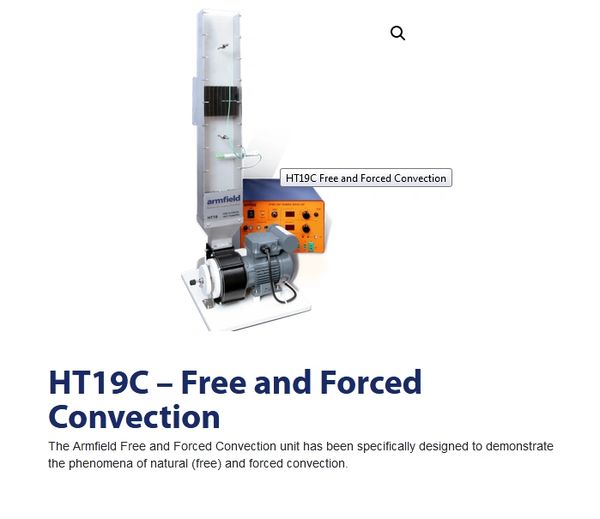 mechanical engineering free and forced convection lab equipment in Cyprus