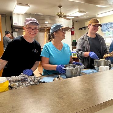 Epworth Hot Dogs! Service with a smile (and extra chili)
