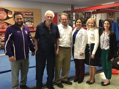 All of them standing together