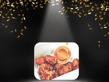 A traditional Chinese blend of spices makes our popcorn chicken a buffalo Favorite.