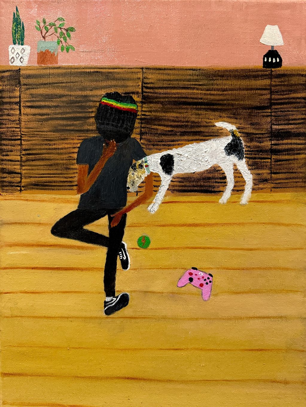 Time Out- oil on linen-40x30 cm