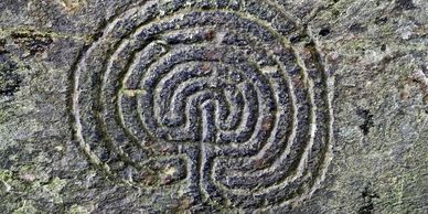 Tintagel labyrinth