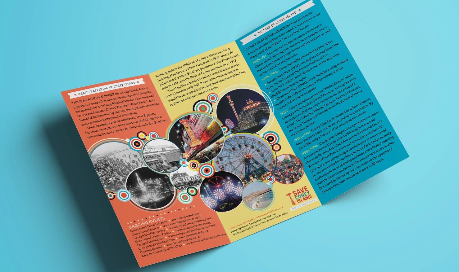 Save Coney Island interior design