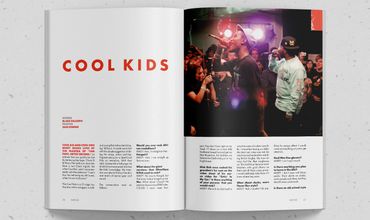 Impose Magazine Issue 30 spread for Cool Kids