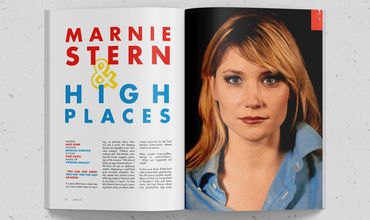 Impose Magazine Issue 30 editorial spread for Marnie Stern and High Places interview