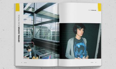 Impose Magazine  shot by the band, Crystal Castles, tour photos showcase