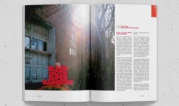 Impose Magazine editorial spread for Black Moth Super Rainbow featuring photos shot by Mike Tobacco