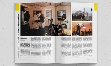 Impose Magazine spread Long Island underground bands polaroids and photos by Sam Horine