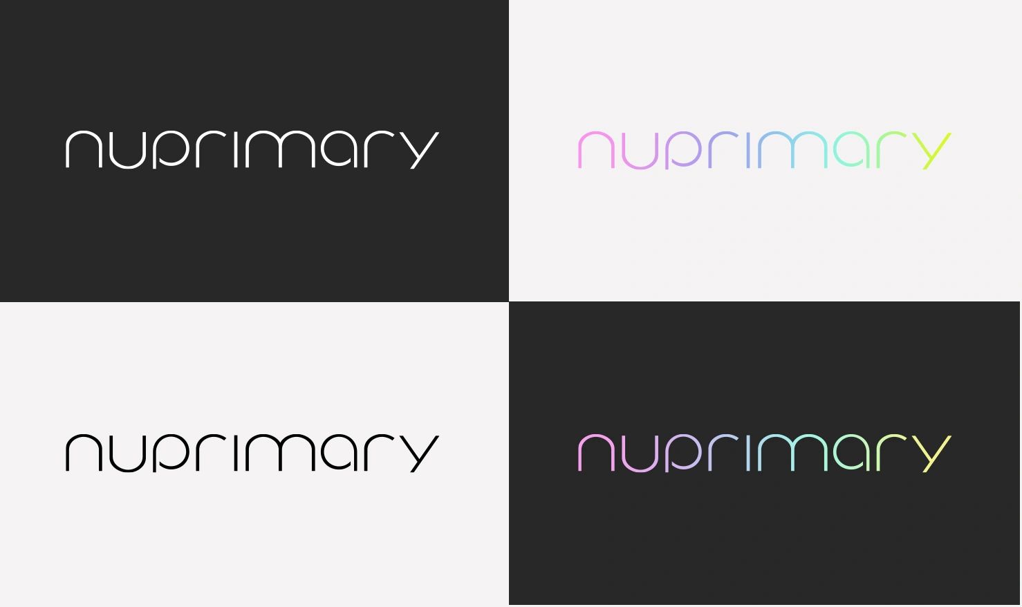 nuprimary logo color designs