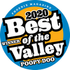 2020 Phoenix Magazine Best of the Valley Award for BEST Local Pet Waste Service for Dog Poop Removal