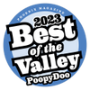 2023 Phoenix Magazine Best of the Valley Award for BEST Local Pet Waste Service for Dog Poop Removal