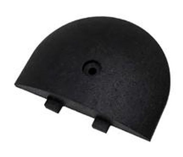 Rounded cap for Bumpie rubber speed bump