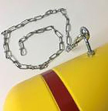 Chain for clearance bar installation