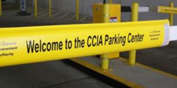 Yellow Gate Arm Guaed cover