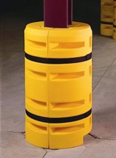 Column Sentry installed