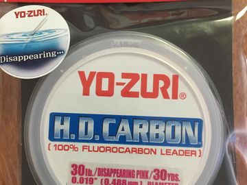 Yo-Zuri Fluorocarbon Leader
30 lb. Disappearing