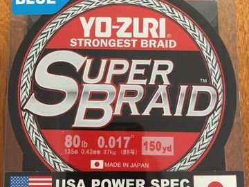 80 lb. Yo-Zuri Super Braid
