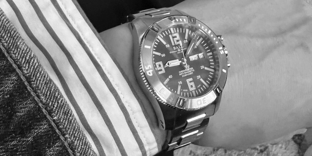 Ball Engineer Hydrocarbon Spacemaster Captian Poindexter DM2036A-S5CA-BE