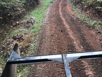 Gravel Driveway Tractor Work