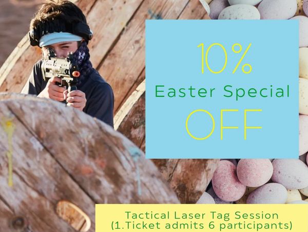 Easter Special for tactical laser tag party rental and ufc events in El Paso