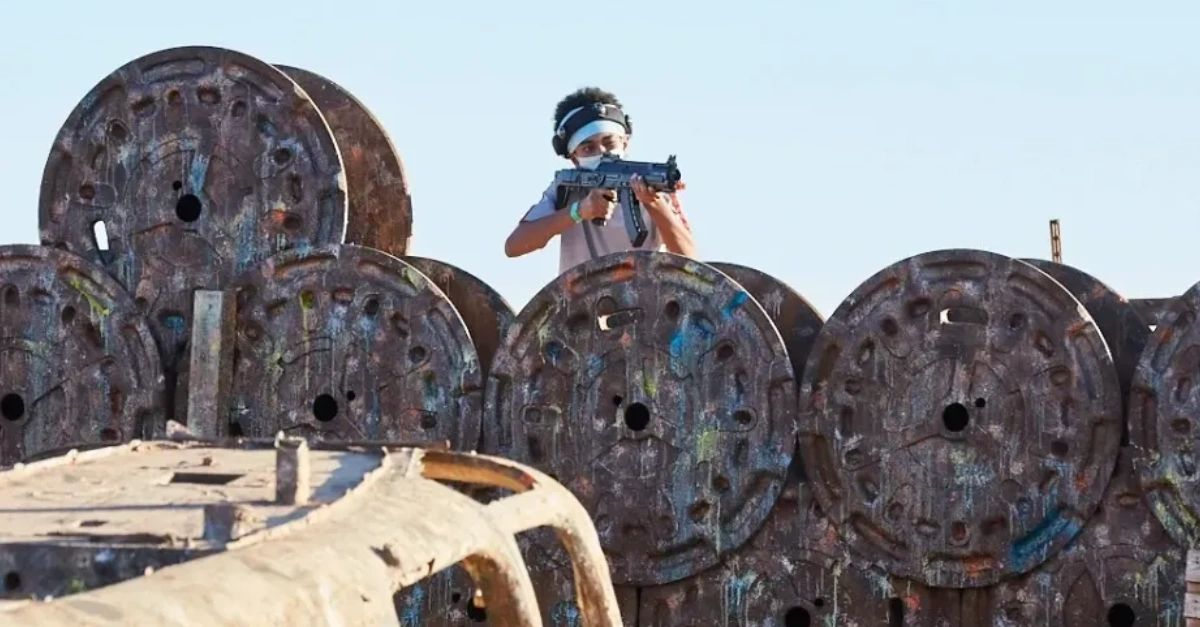 Main Event Laser Tag! Outdoor tactical laser tag fun