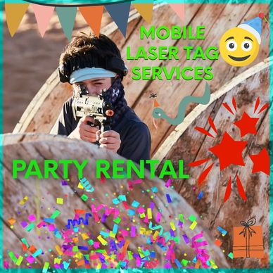 Laser tag business with party rentals, great laser tag party packages, awesome laser tag party ideas