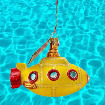 Yellow Submarine Ornament a Best Seller!