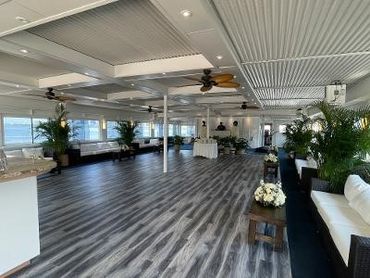 Dance floor of yacht
