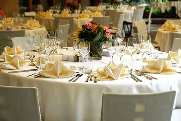 Table set for dinner