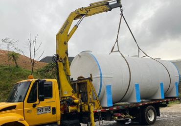 Tanque de almacenamiento horizontal