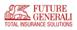 Logo of Future Generali Total Insurance Solutions with a winged lion symbol.