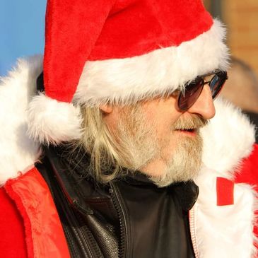 Nigel Kellman in santa outfit