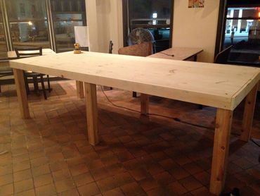 Custom Harvest tables, 800.