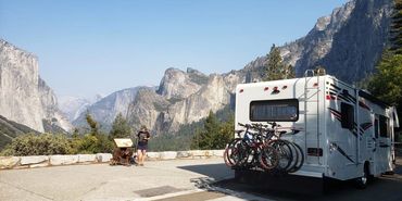 2011 Four Winds Chateau Sport 28A in Yosemite National Park.