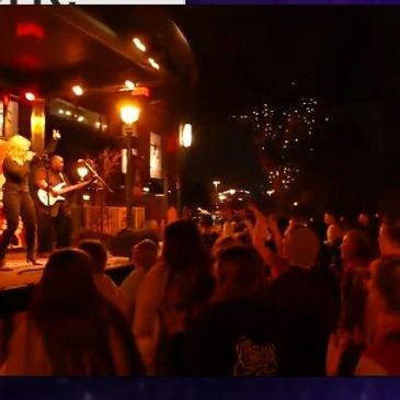 Forward Motion Band at Disneyland Performing to record crowds