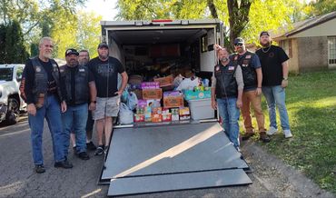 Our members helped deliver goods to communities hit by Hurricane Helene