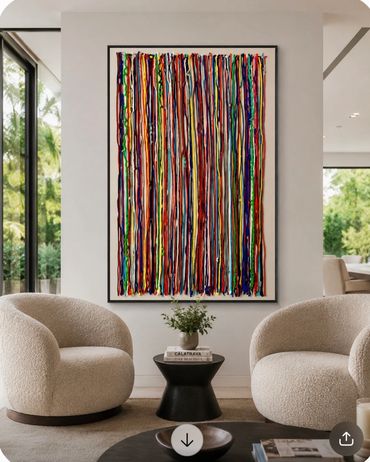 Original acrylic 30 by 48 inches