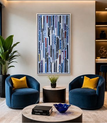 Original acrylic 24 by 48 inches