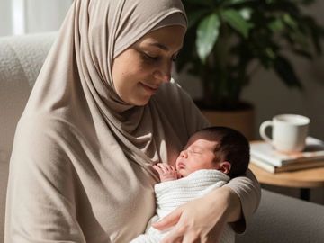 Mother and child postpartum